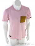 Salewa Fanes Art Merino Mens T-Shirt, , Pink, , Male, 0032-11398, 5638094125, , N2-02.jpg