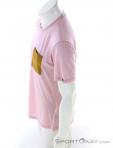 Salewa Fanes Art Merino Mens T-Shirt, Salewa, Pink, , Male, 0032-11398, 5638094125, 4053866590952, N2-07.jpg