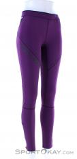 Dynafit Winter Running Tights Women Leggings, , Purple, , Female, 0015-11601, 5638094226, , N1-01.jpg