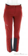 Salewa Lagorai DST Pant Women Ski Touring Pants, Salewa, Dark-Red, , Female, 0032-11408, 5638094239, 4053866572699, N2-02.jpg