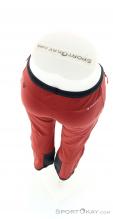 Salewa Sella DST Light Femmes Pantalon de randonnée, , Rouge, , Femmes, 0032-11411, 5638094306, , N4-14.jpg
