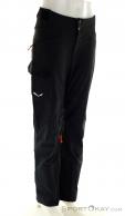 Salewa Sella DST HYB Pant Mens Ski Touring Pants, , Black, , Male, 0032-11419, 5638094830, , N1-01.jpg