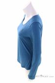 On Performance Long-T Mujer Camiseta funcional, On, Azul, , Mujer, 0262-10384, 5638095916, 7630867804331, N2-07.jpg