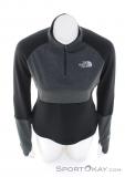 The North Face 1-4 Zip Run Fleece Women Shirt, The North Face, Dark-Grey, , Female, 0205-10835, 5638100162, 196571703768, N3-03.jpg