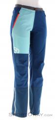 Ortovox Berrino Women Ski Touring Pants, , Blue, , Female, 0016-11807, 5638101901, , N1-01.jpg
