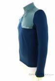 Ortovox Fleece Light Zip Neck Mens Sweater, Ortovox, Dark-Blue, , Male, 0016-11812, 5638102336, 4251877746638, N1-06.jpg
