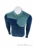 Ortovox Fleece Light Zip Neck Mens Sweater, , Dark-Blue, , Male, 0016-11812, 5638102336, , N3-03.jpg