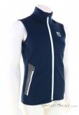 Ortovox Fleece Mens Ski Touring Vest, , Dark-Blue, , Male, 0016-11315, 5638102341, , N1-01.jpg