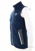 Ortovox Fleece Mens Ski Touring Vest, Ortovox, Dark-Blue, , Male, 0016-11315, 5638102341, 4251877746799, N1-06.jpg