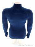 Ortovox 230 Competition Zip Neck Mens Functional Shirt, Ortovox, Blue, , Male, 0016-11817, 5638103118, 4251877748915, N3-13.jpg