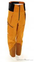 Ortovox 3L Guardian Shell Hommes Pantalon de ski, Ortovox, Orange, , Hommes, 0016-11833, 5638103965, 4251877754510, N2-02.jpg