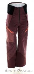 Ortovox 3L Guardian Shell Women Ski Pants, Ortovox, Dark-Red, , Female, 0016-11835, 5638104011, 4251877754268, N2-02.jpg