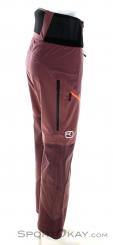 Ortovox 3L Guardian Shell Women Ski Pants, Ortovox, Dark-Red, , Female, 0016-11835, 5638104011, 4251877754268, N2-17.jpg