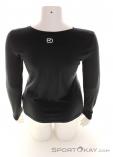Ortovox Merino Brand Outline LS Women Shirt, , Black, , Female, 0016-11842, 5638104578, , N3-13.jpg