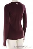 Ortovox Merino Brand Outline LS Women Shirt, Ortovox, Red, , Female, 0016-11842, 5638104582, 4251877757160, N1-11.jpg