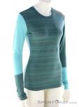 Ortovox 185 Rock'n'Wool LS Women Functional Shirt, , Green, , Female, 0016-11656, 5638104668, , N1-01.jpg