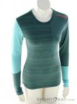 Ortovox 185 Rock'n'Wool LS Mujer Camiseta funcional, Ortovox, Verde, , Mujer, 0016-11656, 5638104668, 4251877750932, N2-02.jpg