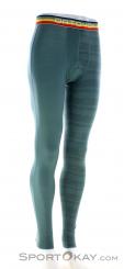 Ortovox 185 Rock'N'Wool Long Mens Functional Pants, , Green, , Male, 0016-11566, 5638104677, , N1-01.jpg