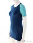 Ortovox 120 Comp Light Mujer Camiseta funcional, Ortovox, Azul, , Mujer, 0016-11664, 5638104703, 4251877725367, N1-06.jpg