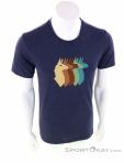 Cotopaxi Llama Sequence Organic Hommes T-shirt, Cotopaxi, Bleu foncé, , Hommes, 0430-10052, 5638106241, 196928053645, N2-02.jpg