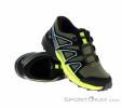 Salomon Speedcross CSWP J Kids Trail Running Shoes, Salomon, Olive-Dark Green, , Boy,Girl, 0018-11590, 5638106775, 195751387033, N1-01.jpg