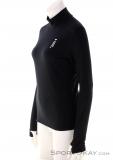 Mons Royale Cascade Merino Flex 200 Mock Neck Women Shirt, , Black, , Female, 0309-10264, 5638110783, , N1-06.jpg