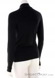 Mons Royale Cascade Merino Flex 200 Mock Neck Women Shirt, , Black, , Female, 0309-10264, 5638110783, , N1-11.jpg