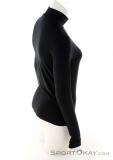 Mons Royale Cascade Merino Flex 200 Mock Neck Women Shirt, , Black, , Female, 0309-10264, 5638110783, , N2-17.jpg