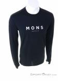 Mons Royale Yotei Classic LS Hommes T-shirt, Mons Royale, Noir, , Hommes, 0309-10273, 5638111150, 9420070026549, N2-02.jpg