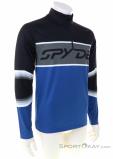 Spyder Premier T-Neck Hommes T-shirt fonctionnel, Spyder, Bleu, , Hommes, 0039-10258, 5638111682, 192636499669, N1-01.jpg