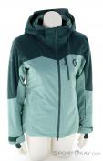 Scott Ultimate DRX Femmes Veste de ski, Scott, Vert, , Femmes, 0023-12546, 5638111959, 7615523867691, N2-02.jpg