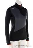 Ortovox Fleece Light Zip Neck Women Sweater, Ortovox, Black, , Female, 0016-11580, 5638115346, 4251877746423, N1-01.jpg