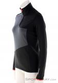 Ortovox Fleece Light Zip Neck Women Sweater, Ortovox, Black, , Female, 0016-11580, 5638115346, 4251877746423, N1-06.jpg