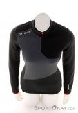 Ortovox Fleece Light Zip Neck Women Sweater, , Black, , Female, 0016-11580, 5638115346, , N3-03.jpg