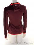Ortovox Fleece Light Grid Hooded Women Sweater, Ortovox, Red, , Female, 0016-11878, 5638116662, 4251877763857, N2-12.jpg