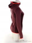 Ortovox Fleece Light Grid Hooded Women Sweater, Ortovox, Red, , Female, 0016-11878, 5638116662, 4251877763857, N2-17.jpg