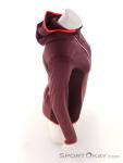 Ortovox Fleece Light Grid Hooded Women Sweater, Ortovox, Red, , Female, 0016-11878, 5638116662, 4251877763857, N3-18.jpg