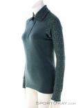 Devold Duo Active Zip Neck Women Sweater, , Olive-Dark Green, , Female, 0394-10086, 5638117569, , N1-06.jpg