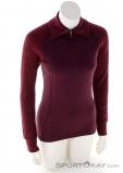 Devold Duo Active Zip Neck Women Sweater, , Dark-Red, , Female, 0394-10086, 5638117575, , N2-02.jpg