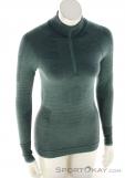 Ortovox 230 Competition Zip Neck Women Functional Shirt, Ortovox, Green, , Female, 0016-11322, 5638117592, 4251877747680, N2-02.jpg