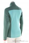 Ortovox Fleece Light Zip Neck Women Sweater, , Green, , Female, 0016-11580, 5638117631, , N1-11.jpg