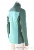 Ortovox Fleece Light Zip Neck Women Sweater, , Green, , Female, 0016-11580, 5638117631, , N1-16.jpg