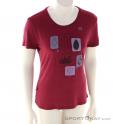 E9 Pamma SS Femmes T-shirt, , Rouge, , Femmes, 0209-10370, 5638118222, , N2-02.jpg