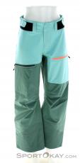 Ortovox 3L Ravine Shell Women Ski Pants, , Green, , Female, 0016-11909, 5638118469, , N2-02.jpg