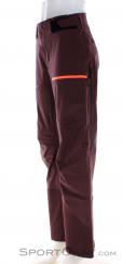 Ortovox 3L Ravine Shell Women Ski Pants, , Dark-Red, , Female, 0016-11909, 5638118473, , N1-06.jpg