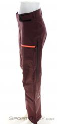 Ortovox 3L Ravine Shell Women Ski Pants, Ortovox, Dark-Red, , Female, 0016-11909, 5638118473, 4251877759676, N2-07.jpg