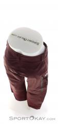 Ortovox 3L Ravine Shell Women Ski Pants, Ortovox, Dark-Red, , Female, 0016-11909, 5638118473, 4251877759676, N4-14.jpg