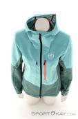 Ortovox Mesola Women Ski Touring Jacket, Ortovox, Turquoise, , Female, 0016-11910, 5638118478, 4251877759959, N3-03.jpg