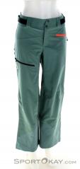 Ortovox Mesola Donna Pantaloni da Sci Alpinismo, Ortovox, Verde, , Donna, 0016-11911, 5638118489, 4251877760122, N2-02.jpg