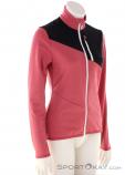 Löffler Midjacket Stretchfleece Women Fleece Jacket, , Pink, , Female, 0008-11114, 5638119811, , N1-01.jpg